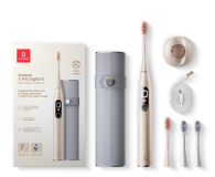 Oclean X Pro Digital złoty + Etui + 2 dodatkowe końcówki - 1113370 - zdjęcie 1